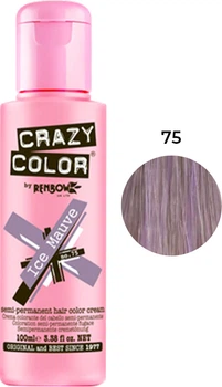 Тонирующая крем-краска для волос Crazy Color №75 Ice Mauve, серо-фиолетовая, 100 мл