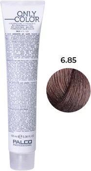 Крем-краска для волос безаммиачная Only Color № 6.85 молочный шоколад Palco, 100 мл
