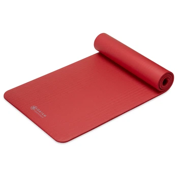 Килимок для фітнесу та пілатесу GAIAM ESSENTIALS Fitness Mat 10мм 180х60см - Red