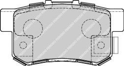 Тормозные колодки дисковые Ferodo (FDB1679)