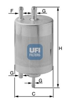 Топливный фильтр UFI (3183400)