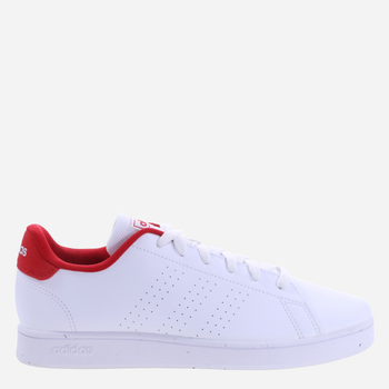 Tenisówki chłopięce adidas Advantage K H06179 36 Biały/Czerwony (4066748223060)