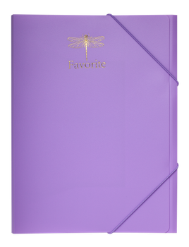 Папка на гумці А4 BM.3954-26 PASTEL бузкова (20/120)