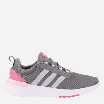 Підліткові кросівки для дівчинки adidas Racer TR21 K GX3493 38.5 Сірий/Рожевий (4065419279764)