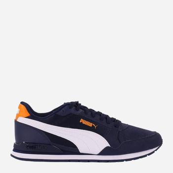 Підліткові кросівки для хлопчика Puma ST Runner v3 Mesh 385510-02 38 Темно-сині (4064535899764)