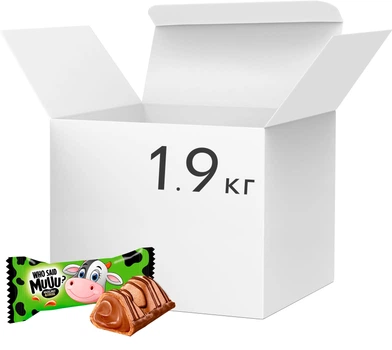 Упаковка конфет АВК Минибатончики вафельные Who said Muuu? Hazelnut&Cocoa 1.9 кг (4823105817269)