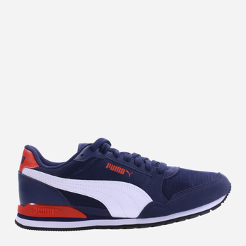 Buty sportowe chłopięce Puma ST Runner v3 Mesh Jr 385510-09 38 Granatowe (4065449696968)