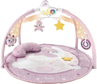 Развивающий коврик с проектором-ночником 3 в 1 Chicco Enjoy Colours Розовый (09866.10)