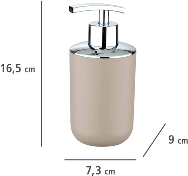 Дозатор для мила Wenko Brasil Бежевий 320 мл (4008838212196)