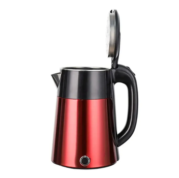 Чайник DOMOTEC MS-5029 в черно-красном исполнении.