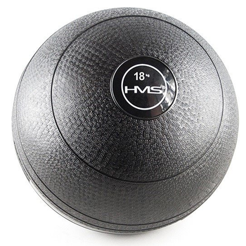 Piłka do ćwiczeń HMS Slam Ball 18 kg Czarna (5907695517545)