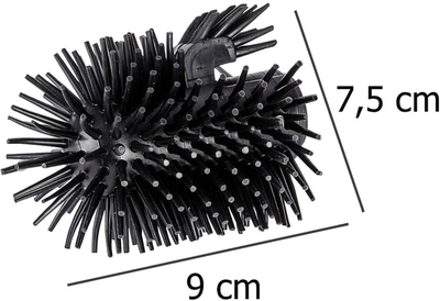 Zapasowa końcówka do szczotki toaletowej Wenko silikonowa 7.5 cm (4008838578308)