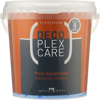 Порошок для освітлення волосся Hipertin Deco Plex Care Platinum, 500 г