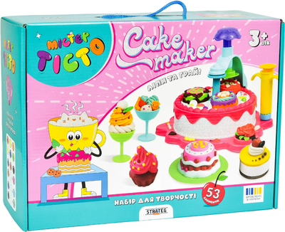 Набір для творчості Strateg Містер тісто Cake Maker (4823113865849)