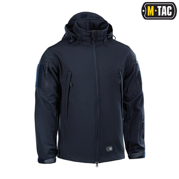 Куртка тактична M-Tac Softshell розмір XS колір Navy Blue