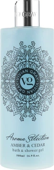 Гель для душу Vivian Gray Aroma Selection Amber & Cedar Bath 500 мл