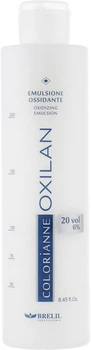 Окислительная эмульсия OXILAN 20vol 6%, 250 мл Brelil
