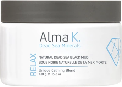Черная грязь Мертвого моря натуральная Alma K, 430 г
