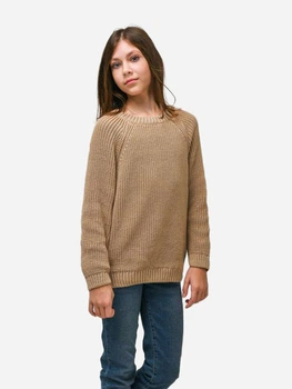 Подростковый свитер для девочки ARTKNIT Mari 27437 140-146 см Бежевый (4823093442603)