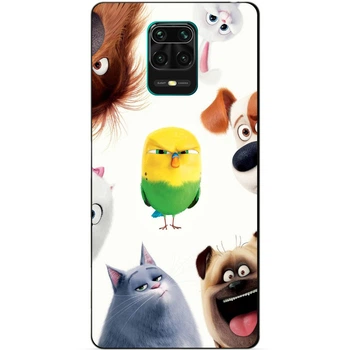 Чохол силіконовий бампер Candy для Xiaomi Redmi Note 9 Pro з малюнком Таємне Життя Домашніх Тварин