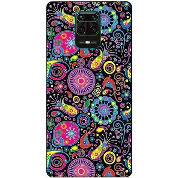 Чохол силіконовий бампер Candy для Xiaomi Redmi Note 9 Pro з малюнком Східні візерунки