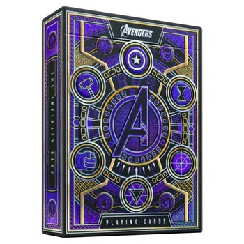 Игральные Карты Theory11 Avengers: Infinity Saga Purple Edition