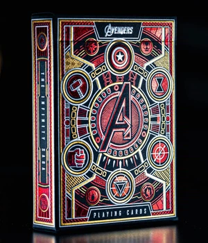 Игральные Карты Theory11 Avengers: Infinity Saga Red Edition