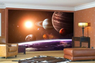 3D Фото Обои PHOTODECOR "Планеты" 1 кв.м.