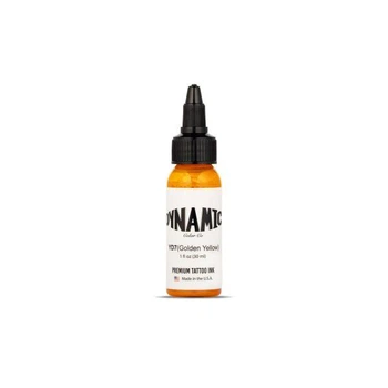 Краска для татуировки Dynamic Color Golden Yellow 30 мл