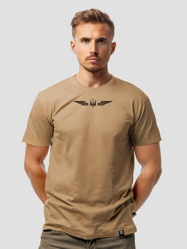 Футболка чоловіча Dubhumans Wings of Liberty 3 Капучіно 3XL (WOL3-TM-CAP-3XL)