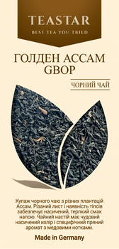 Чай Tea Star Голден Ассам GBOP черный классический рассыпной 50г 801120