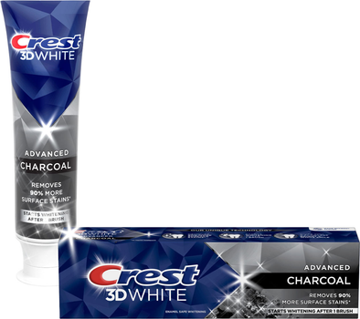 Зубная паста Crest 3D Advanced Charcoal 107 г (37000844143)