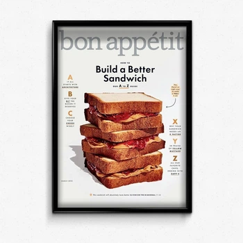 Постер в рамці sandwich А4