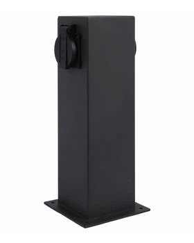 Уличный столбик с розеткой Polux 327963 Elektri