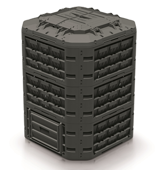 Компостер Prosperplast Compogreen Vario, чорний, 950 л