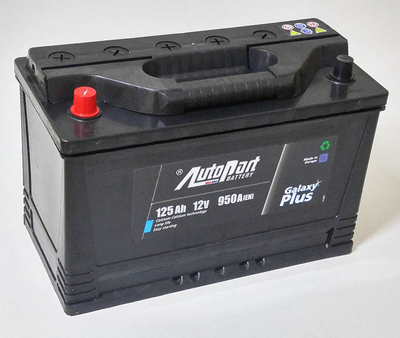 Автомобильный аккумулятор Autopart Galaxy Plus 6СТ 125 (+/-) 12В, 125Ач, 950А