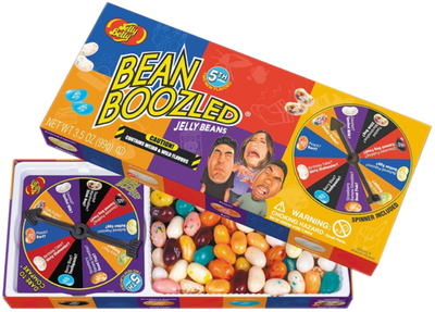 Жувальні цукерки Jelly Belly Bean Boozled рулетка 100 г (71567990516/071570020521)