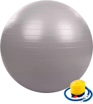 Фітбол Stein 75 см Сірий (DB9655-75