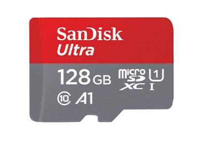 Карта памяти SanDisk128GB A1 Ultra MicroSD UHS-I Class 10 (Up to 98 MB/s) (SDSQUNC-128G-ZS3MN)