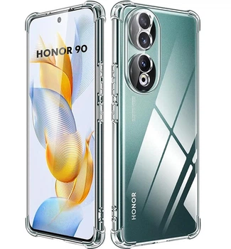 Противоударный прозрачный чехол для Huawei Honor 90