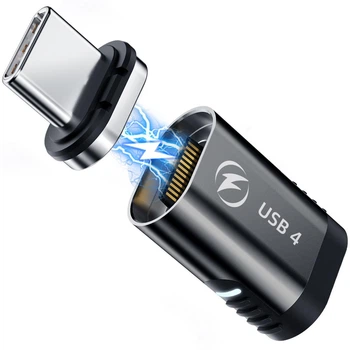 Магнитный адаптер Type-C USB4.0 PD 240W 40 Гбит/с 8K/60Hz