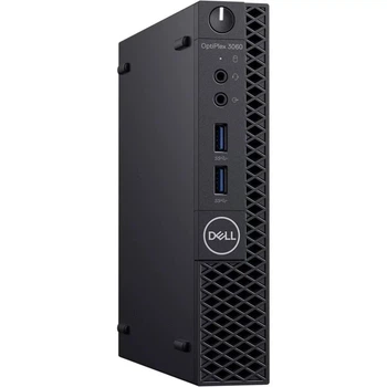 Неттоп Dell OptiPlex 3060 micro, Intel Core i3-8100T (4 ядра), 16GB DDR4, 256GB SSD NVMe, WiFi, HDMI, DP, Windows 11pro, блок живлення 65W, Б/В