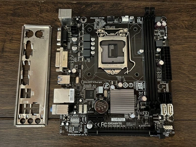 Материнская плата Gigabyte GA-H81M-S2V (s1150, Intel H81) Б\У - Б/У