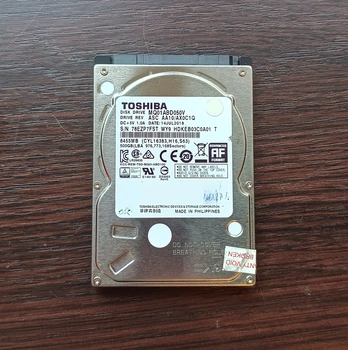 Жёсткий диск Toshiba HDD 2.5" 500GB 5400RPM Б/У