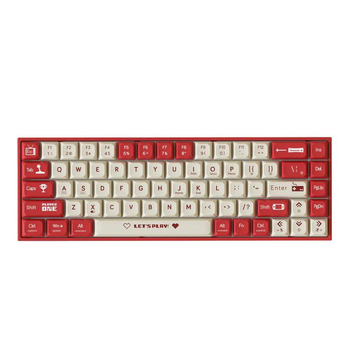 Клавіатура механічна AJAZZ AK680 Червоні перемикачі HOT SWAP Червона