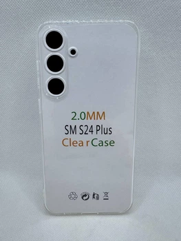 Чехол Clear Case 2мм для Samsung Galaxy S24 Plus Прозрачный