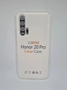 Чехол Clear Case 2мм для Huawei Honor 20 Pro Прозрачный