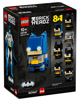 Zestaw klocków LEGO Brickheadz: Figurka Batmana 8 w 1 325 elementów (40748)