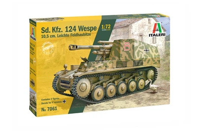 Сборная модель ITALERI 1:72 САУ SD.KFZ.124 WESPE (IT7061)