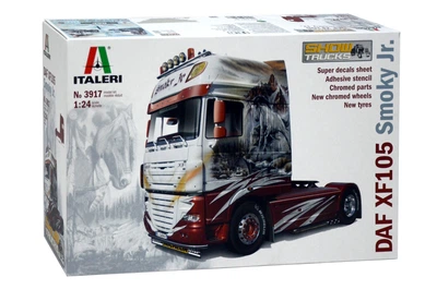 Збірна модель 1/24 вантажівка Daf Xf 105 Smoky Jr. Italeri 3917